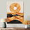 Retro Desert Wall Art, Sunset Line Canvas, Centano