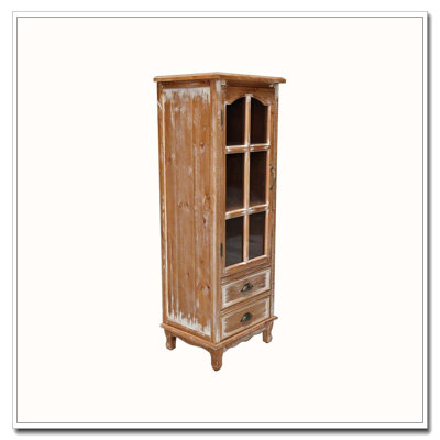 Rustic Wooden Storage Cabinet