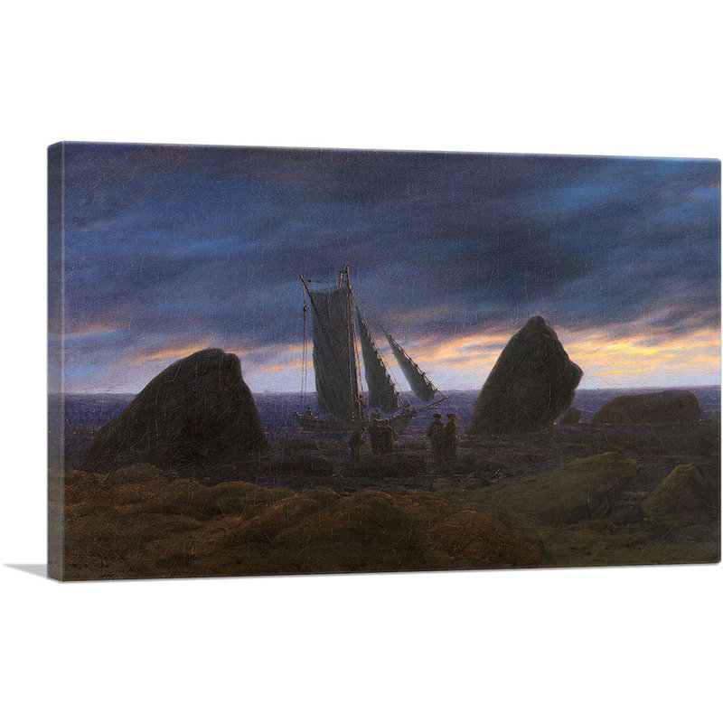 Reproduction d'art sur toile tendue, H 18 po x l 26 po x P 1,5 po
