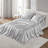 Luxurious Wrinkle-free Satin Sheets Polyester Modern Bedroom Essentials