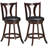 Emillee Swivel Upholstered Counter Stool