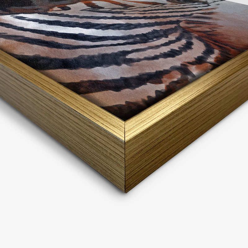 Zebra Colt - Painting on Canvas