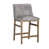 Black Seat/ Dark Brown Frame