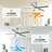 Vaczon 52" Smart Dimmable Ceiling Fan with 3CCT LED Lights, APP and Remote Control, 6-Speed Reversible DC Motor, Double-Sided Wood Blades, Timer, 6''/10'' Downrods-1858927498