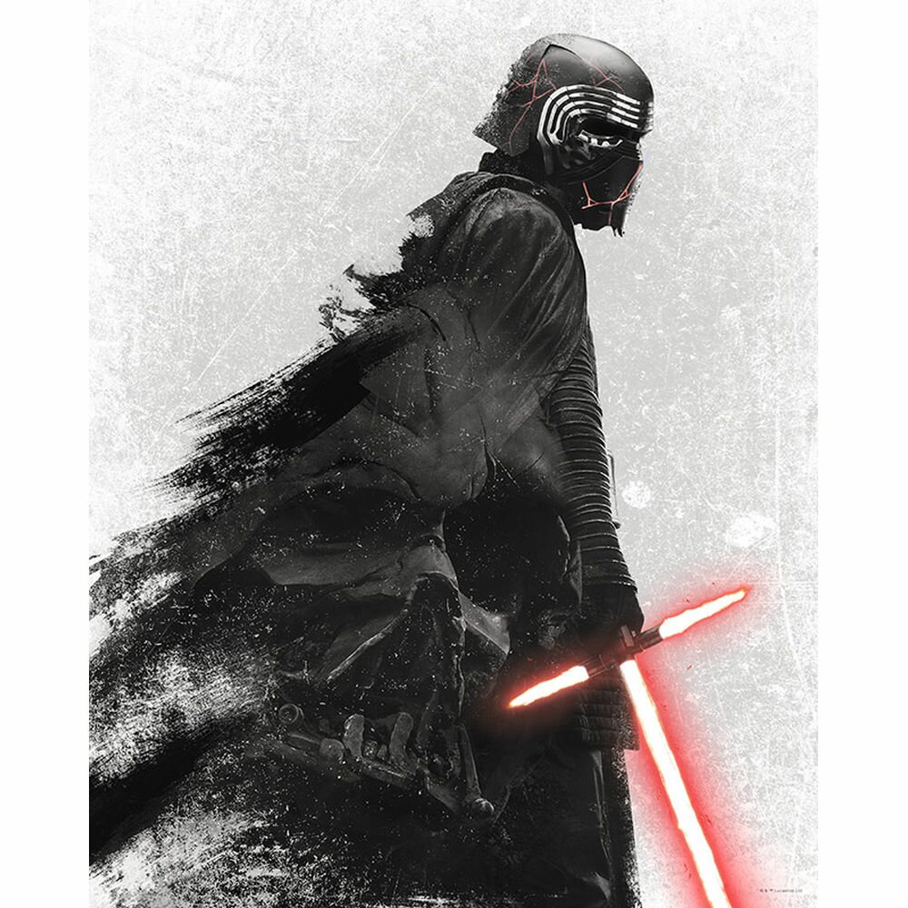 Star Wars Ep9 Kylo Vader Schatten Poster