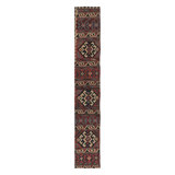 Kilim & Flatweave One-of-a-Kind 2'4X14'11 Hand Knotted Area Rug
