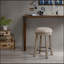 Tabouret de comptoir pivotant