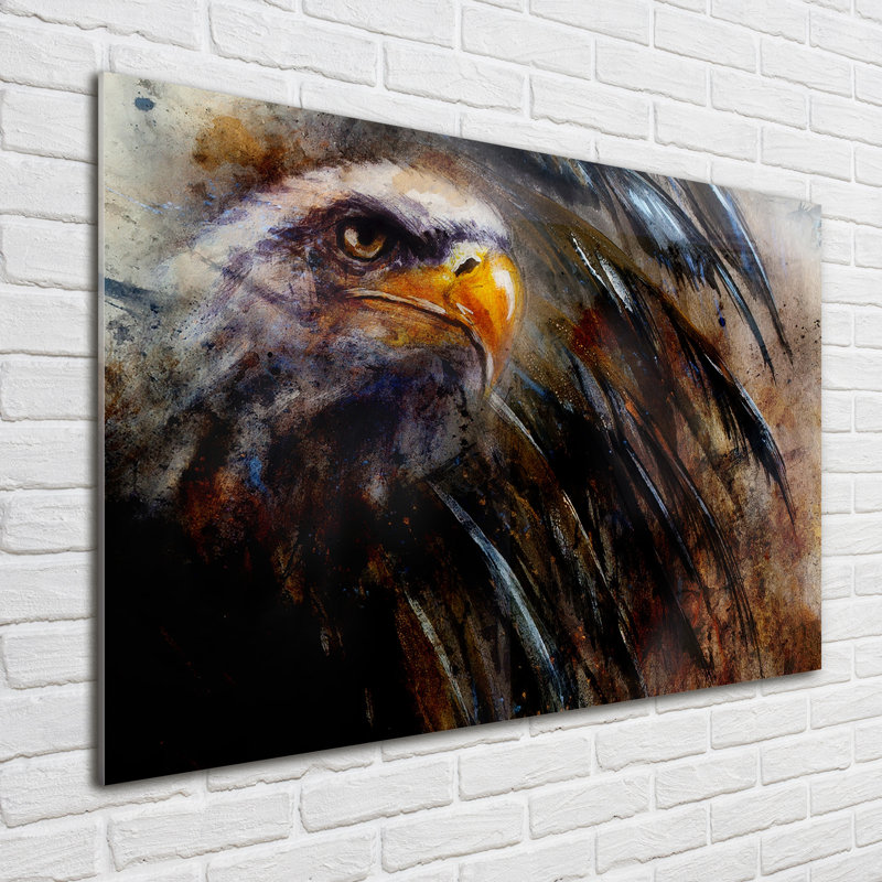 Eagle - No Frame Print on Glass