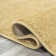Asako Solid Low-Pile Mustard Rug