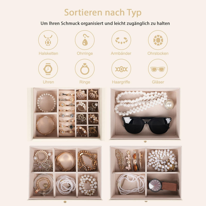 Jewelry Box +, Beige