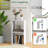 2-cube Bookcase Open Back Bookshelf With Anti-tip Kit Modern Style Organizer-1687777185