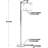 Led Floor Lamp - Modern Arc Standing Light For Living Room, Office & Bedroom With Energy Efficient Bulb, Smart Home Compatible
