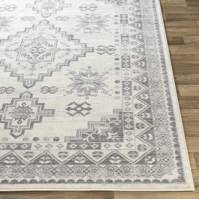 Herrod Geometric Indoor Rug, Rectangle 5'3" x 7'1"