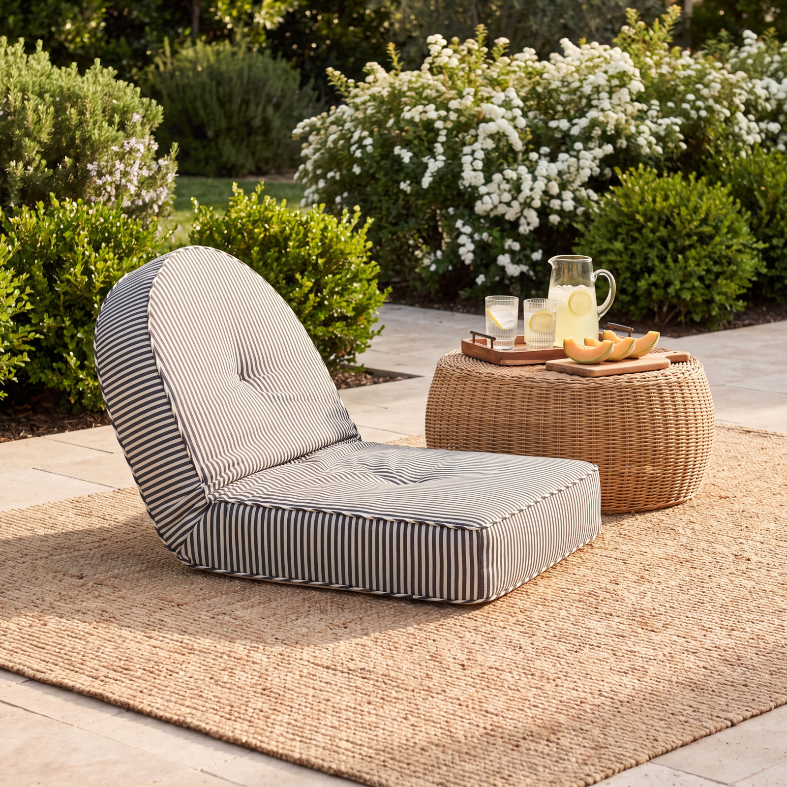 Laurens 28" Seat Cushion, Navy