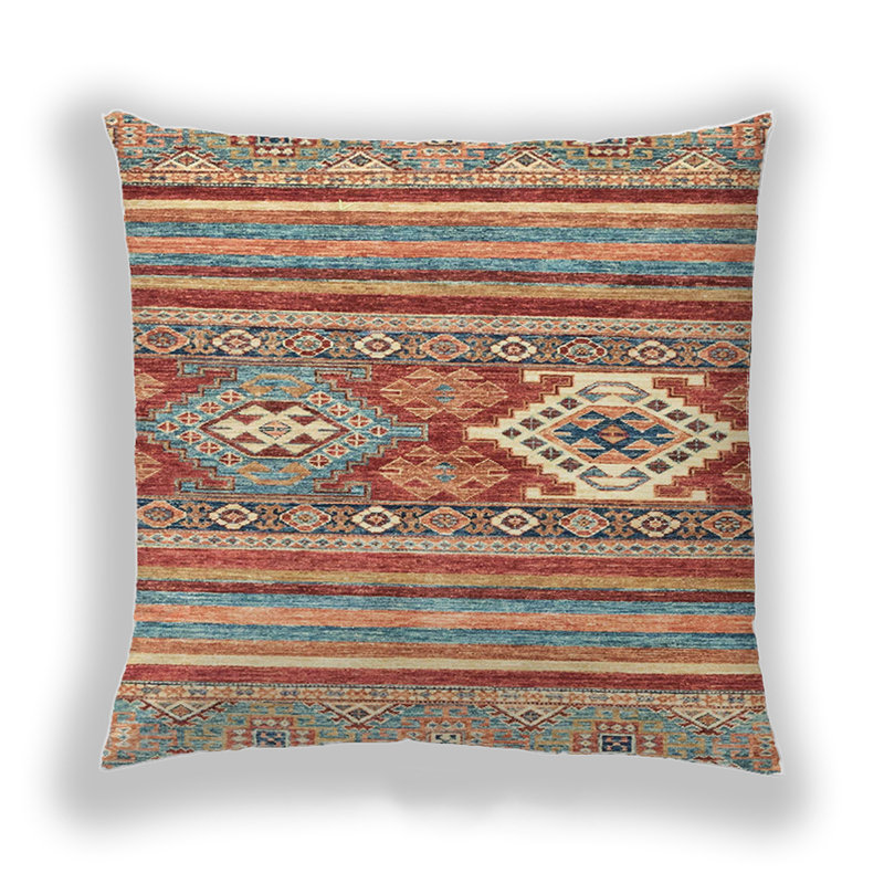 Coussin Abstract 2445, Microsuède