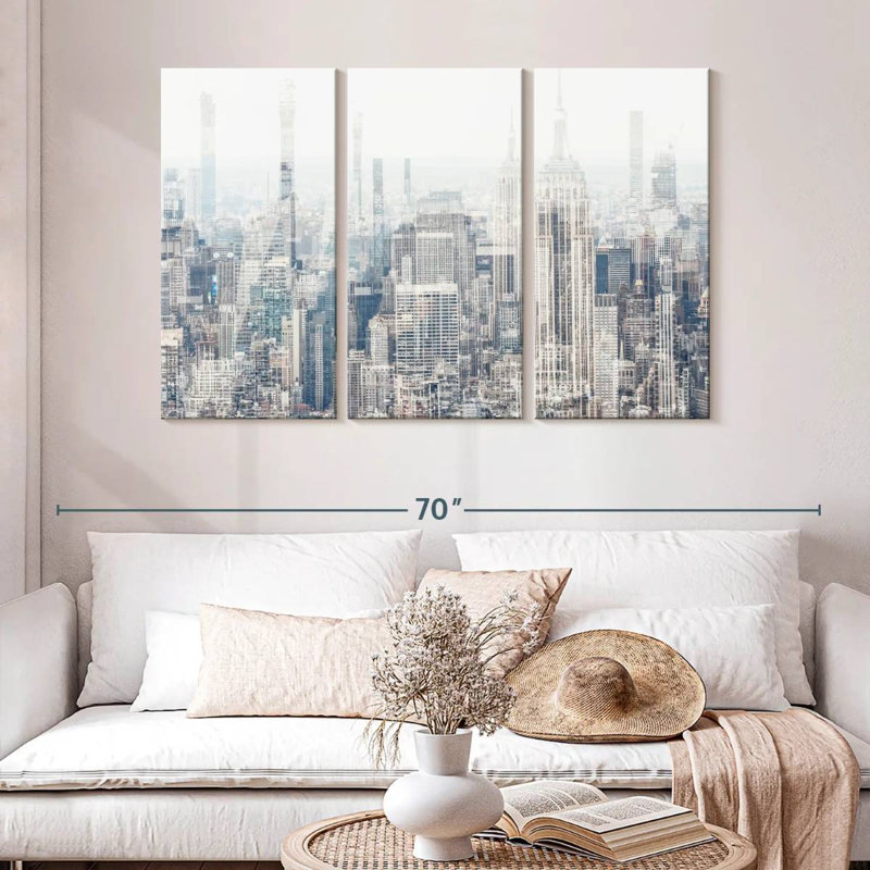 Sireci Urban Abstraction New York, 32" H x 50" W