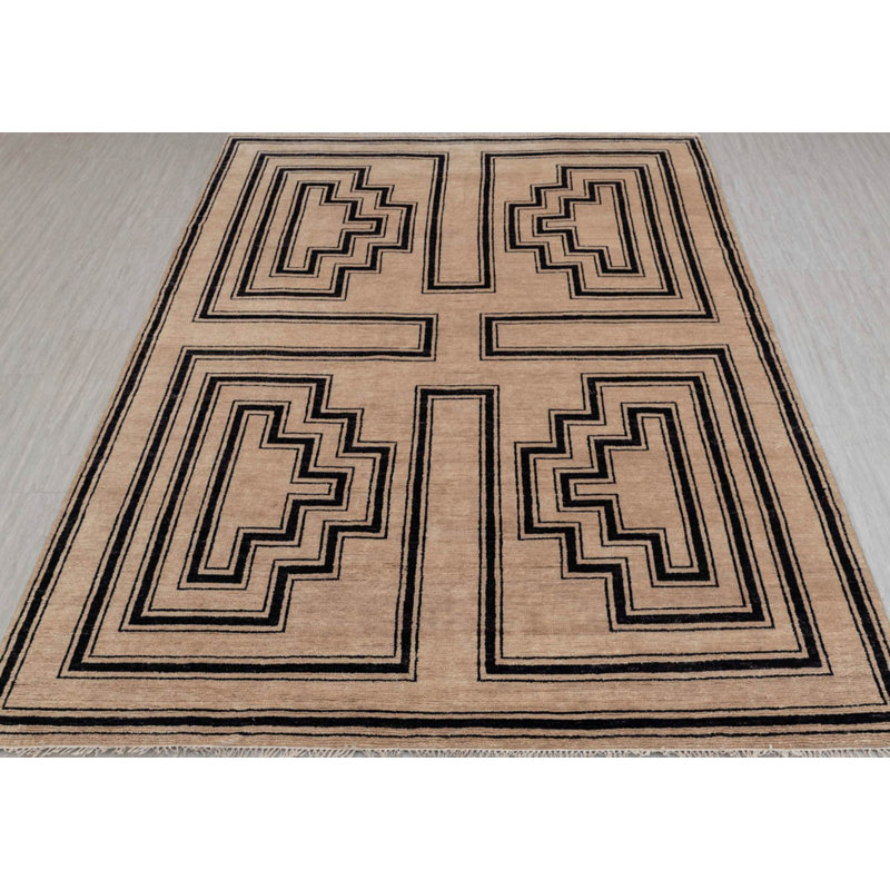 Contemporary, Stuart Street Collection Hand Knotted Wool Oriental Area Rug