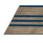 Tapis gris à rayures horizontales lavable à la machine-143480955