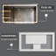 Miroir de salle de bain sans cadre Harana-2069379581
