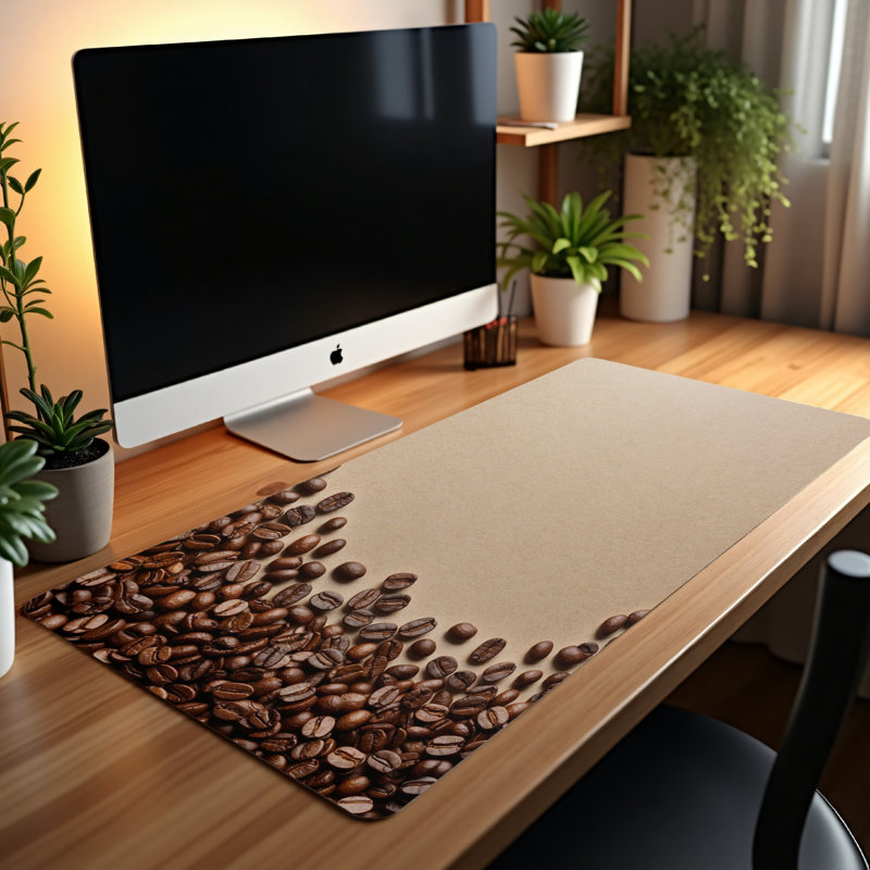 Polyester Desk Pad, 23.6x13.8