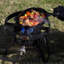 Outermust 85,000 Btu Propane Stove, Heavy Duty Single Propane Burner With 10 Psi Regulator And Cast Iron Braided Holes