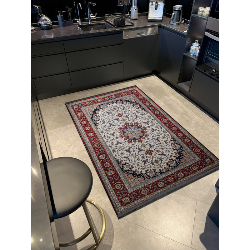 Tapis rectangulaire Yajat, Rectangle 2 pi 8 po x 5 pi