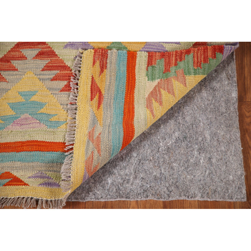 Reversible Wool Kilim Oriental Rug 3x5