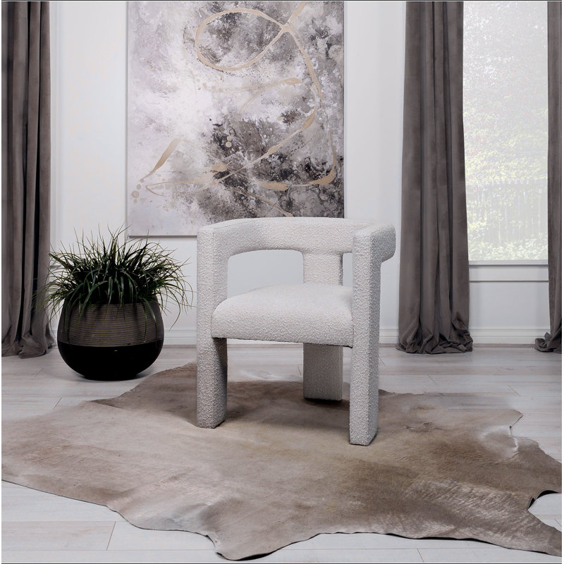 Chaise d'appoint rembourrée Verda
