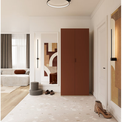 2 Door Laminate Wardrobe