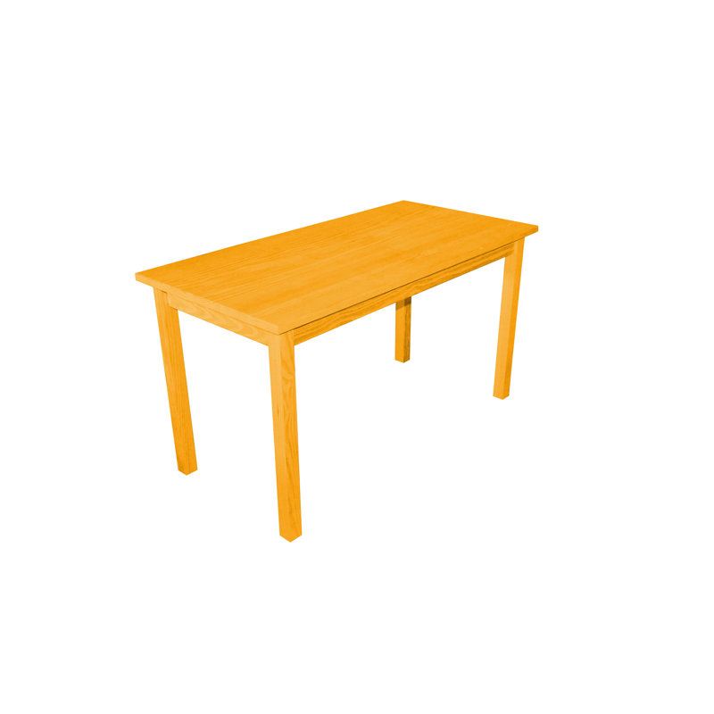 Console en bois massif 55 po Mariotti, Miel