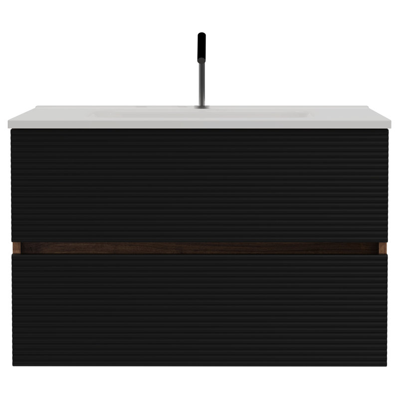 Meuble-lavabo mural de 30 po Gloria, 30", Blanc