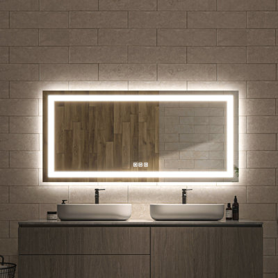 Ulrika Flat LED Mirror