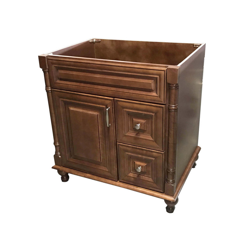 Base de meuble-lavabo de salle de bain simple 30" seulement