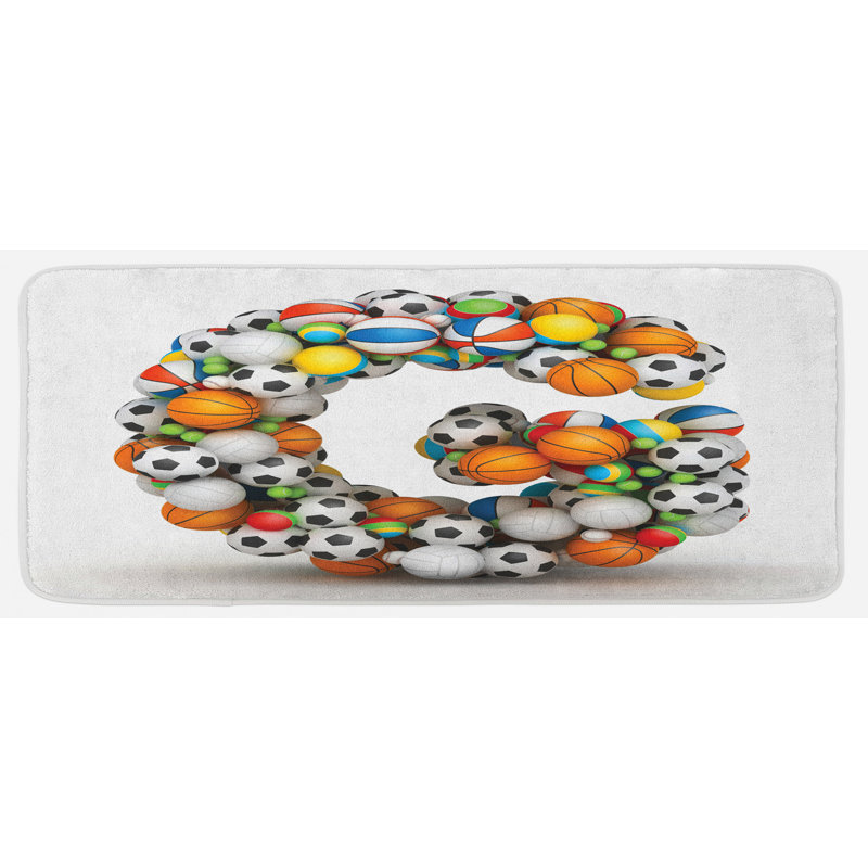 Tapis de cuisine à lettre, G