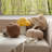 Mushroom Shaped Throw Pillow, Teddy Fleece Decorative Cushion-126423014-126423008