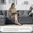 Modular Sectional Sofa With Movable Ottoman-229194961