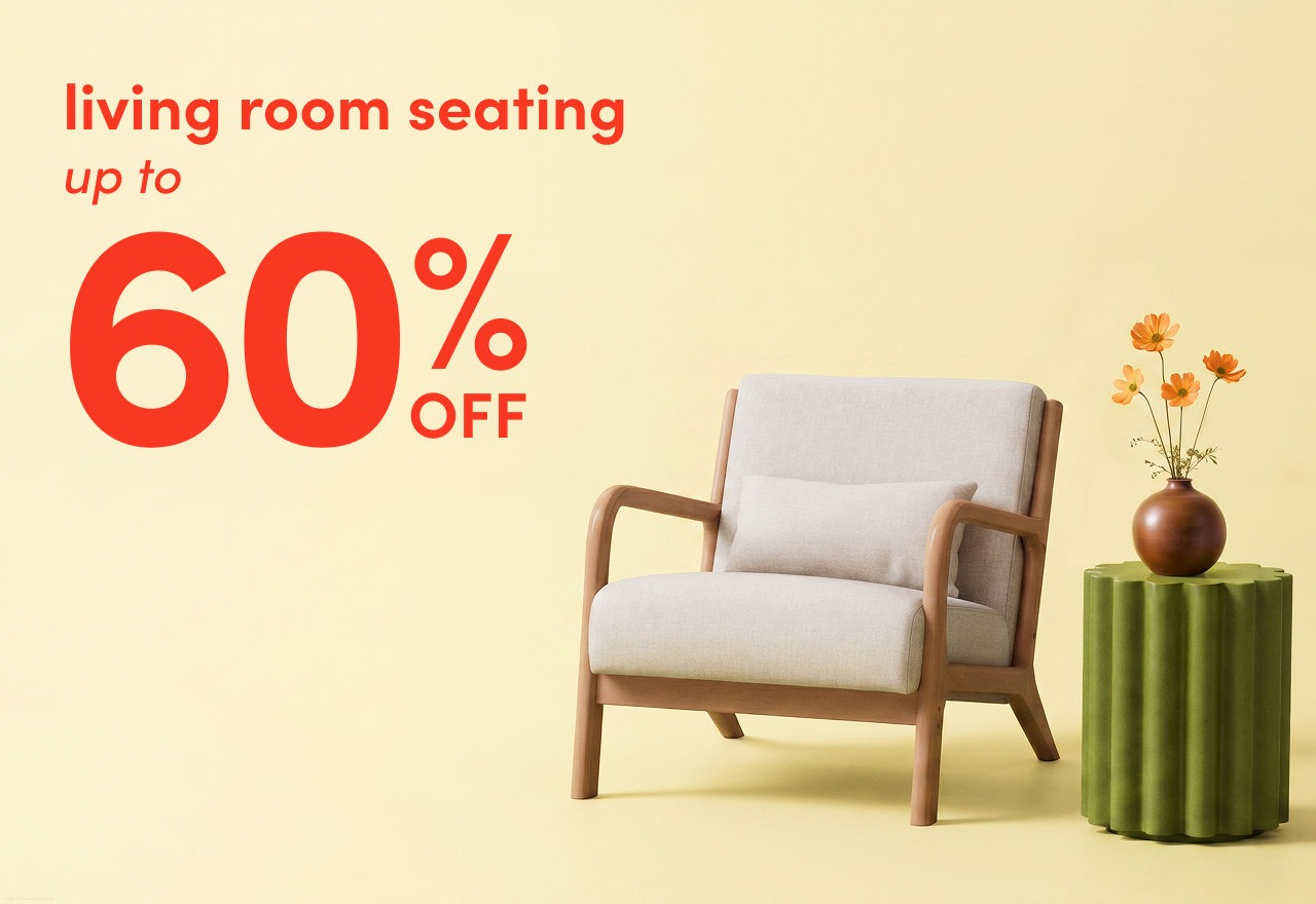 living room seating clearance