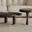 Ensemble de tables basses en bois