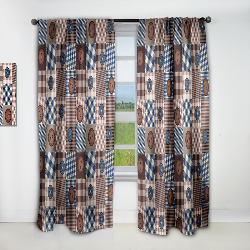 Blackout Single Curtain Panel,  52" W x 95" L