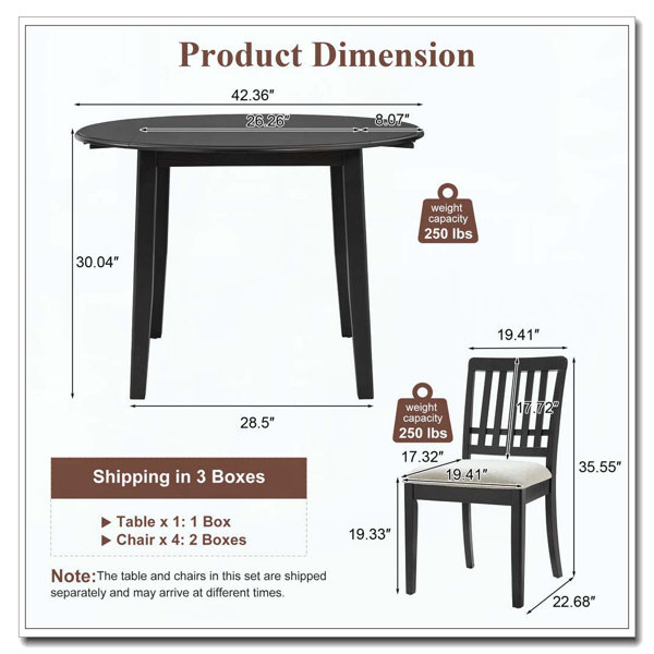 Dimensions du produit