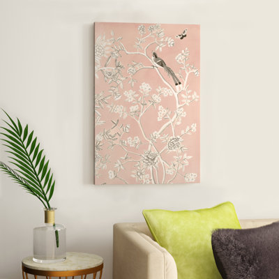 Blush Chinoiserie I by Naomi McCavitt - Painting Print