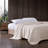 Eddie Bauer Solid Waffle Cotton Reversible Blanket-91030786-91030793