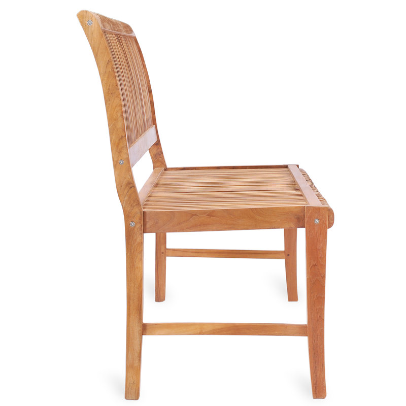 Castle Outdoor Teak Bench, 37" H x 72" W x 20" D
