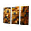 Cubes dorés abstraits géométriques IV - art mural géométrique-1145913643-1145913621