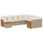 Ensemble de canapé de jardin Vidaxl-129485367