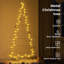 Metal Christmas Tree with Stand Gold Powder-coated steel-1712149307