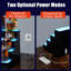 LED Lighted Liquor Bottle Shelf,LED Bar Shelves With Remote & App Control