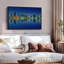 «Miami Night Skyline Wall Art»-1608303250