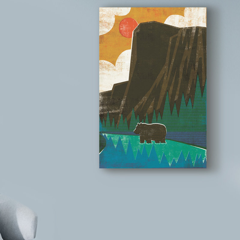 Art sur toile «Big Sky IV No Words» de Katarina, H 47 po x l 30 po x P 2 po