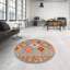 Tapis gris / orange / brun Southwestern-979176123